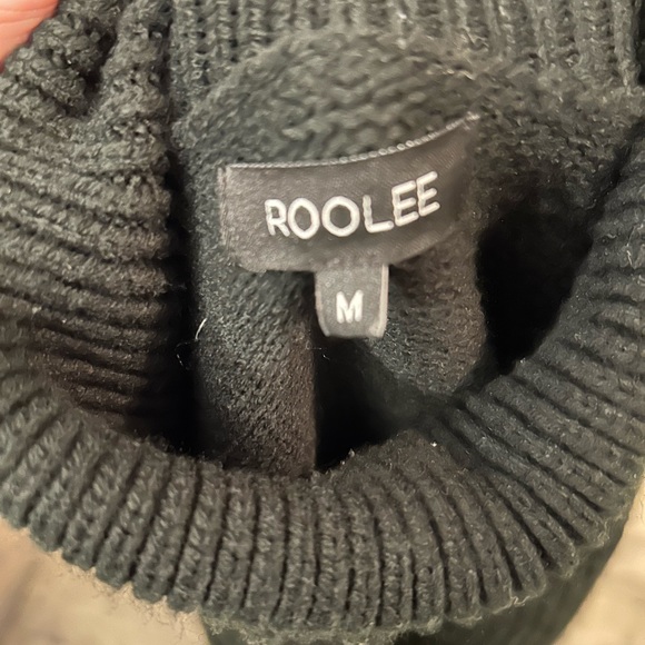 ROOLEE Women’s Turtleneck Sweater-Black - Picture 3 of 3